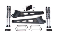 Zone Offroad 2019-2024 Ram 3500 3 Radius Arm Systems - Nitro Shocks ZOND143N