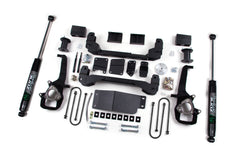 Zone Offroad 6 Susp Lift Kit 3 Rear Lift Coil Spring - Nitro Loaded Struts Nitro Shocks ZOND40LN