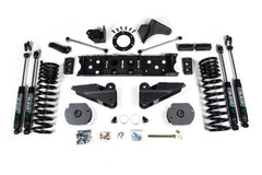 Zone Offroad 2019-2024 Ram 2500 4.5 Radius Arm Diesel - 6-Bolt T-Case - Nitro Shocks ZOND78N