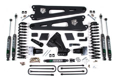 Zone Offroad Zone 5 Radius Arm Lift Kit 3 Rear Lift Nitro Shocks ZONF125N