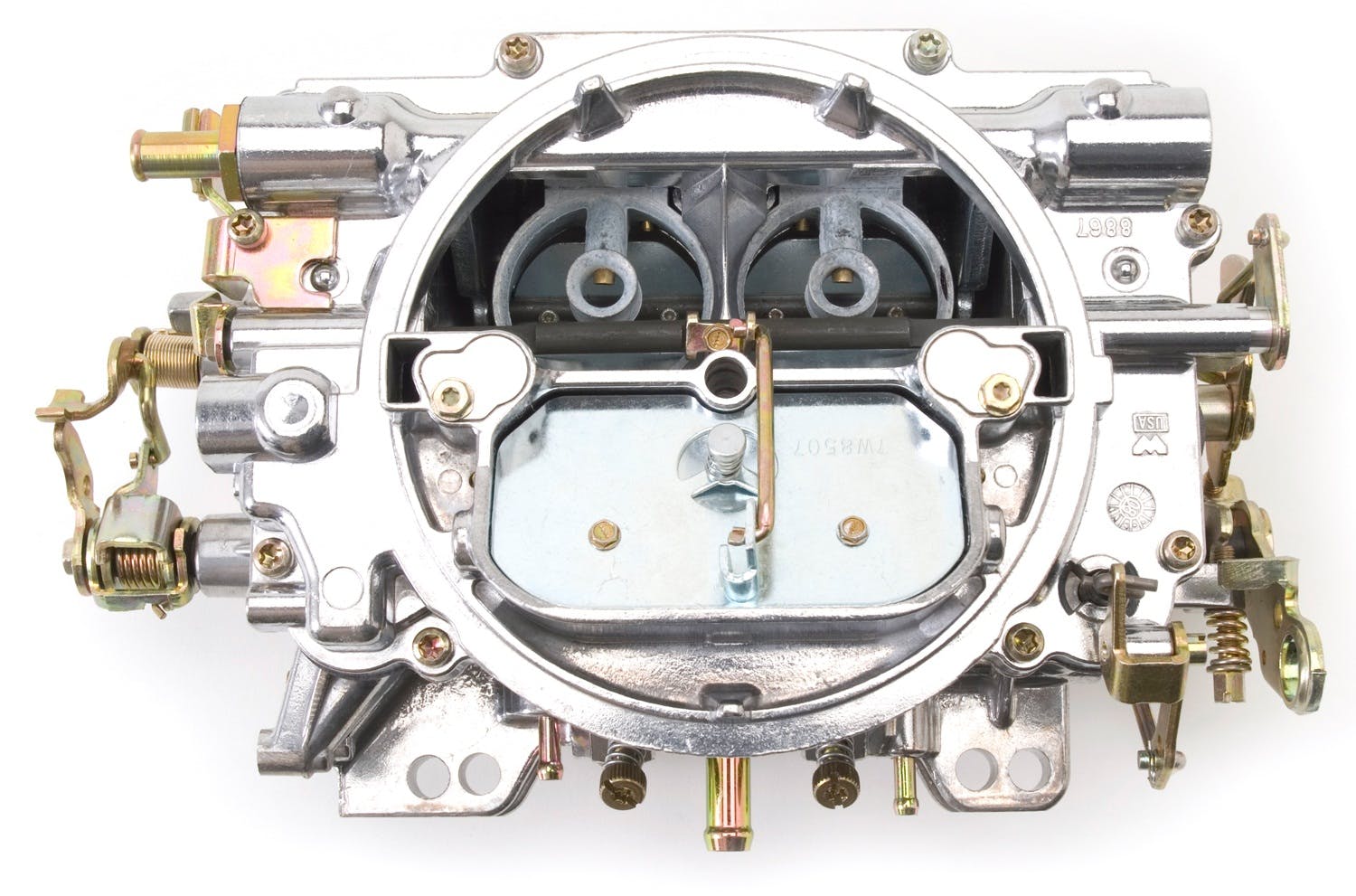 Edelbrock 1404 Performer Series 500 CFM Carburetor with Manual Choke in Satin (non-EGR)