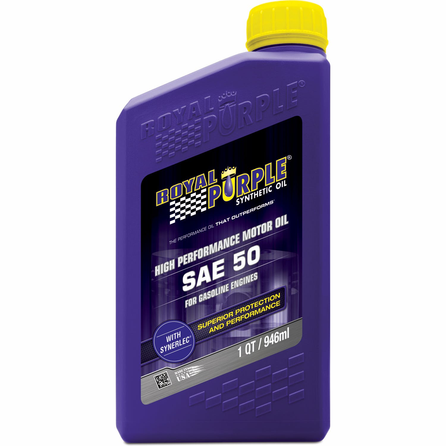 Royal Purple 01050 SAE 50 Mono Grade Engine Oil Qt. Bottle