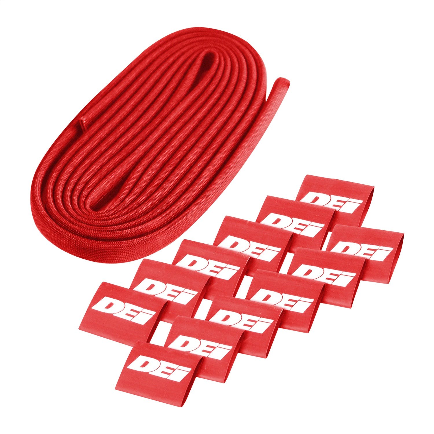 Design Engineering, Inc. 10576 Protect-A-Wire 4 Cylinder - 6 - 4-pack - Red