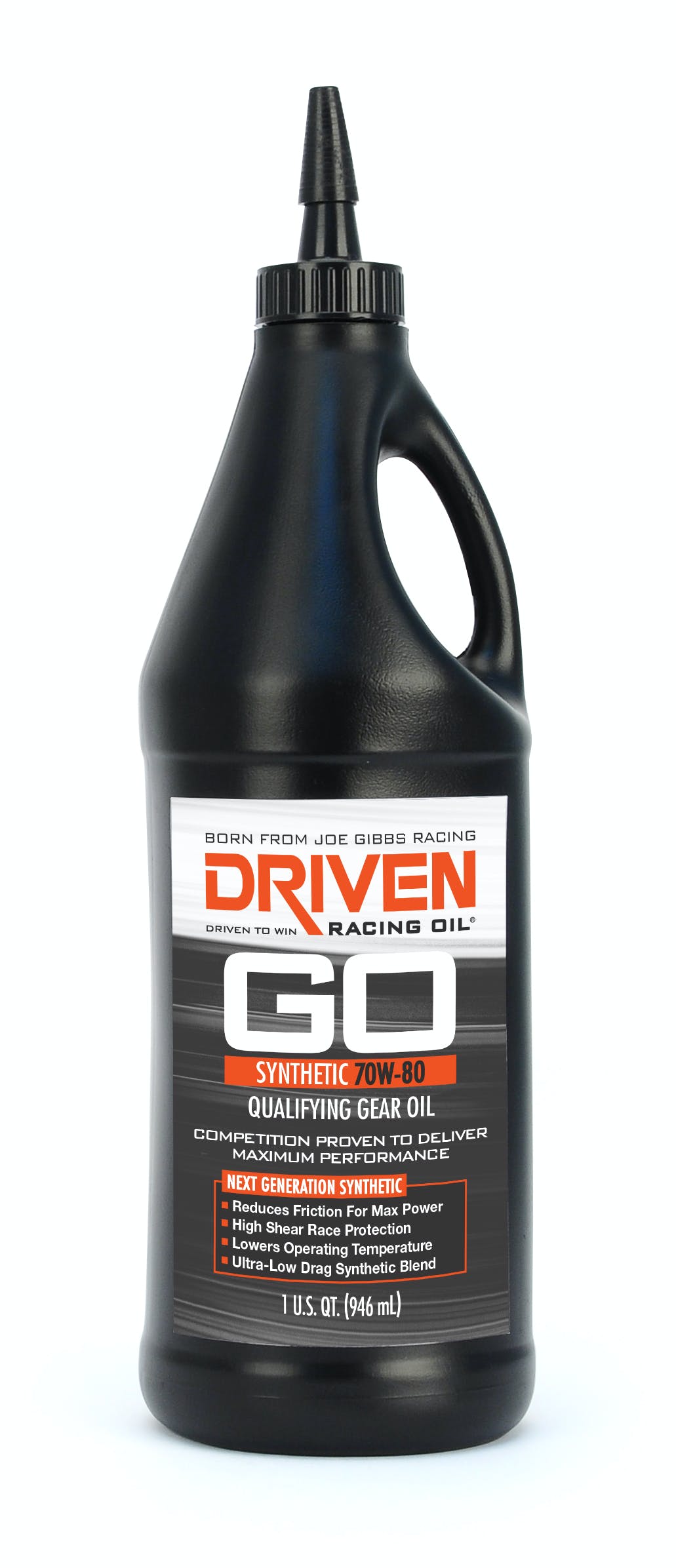 Driven Racing Oil 01130 Synthetic Qualifying Gear Oil 70W-80 (1 qt. bottle)