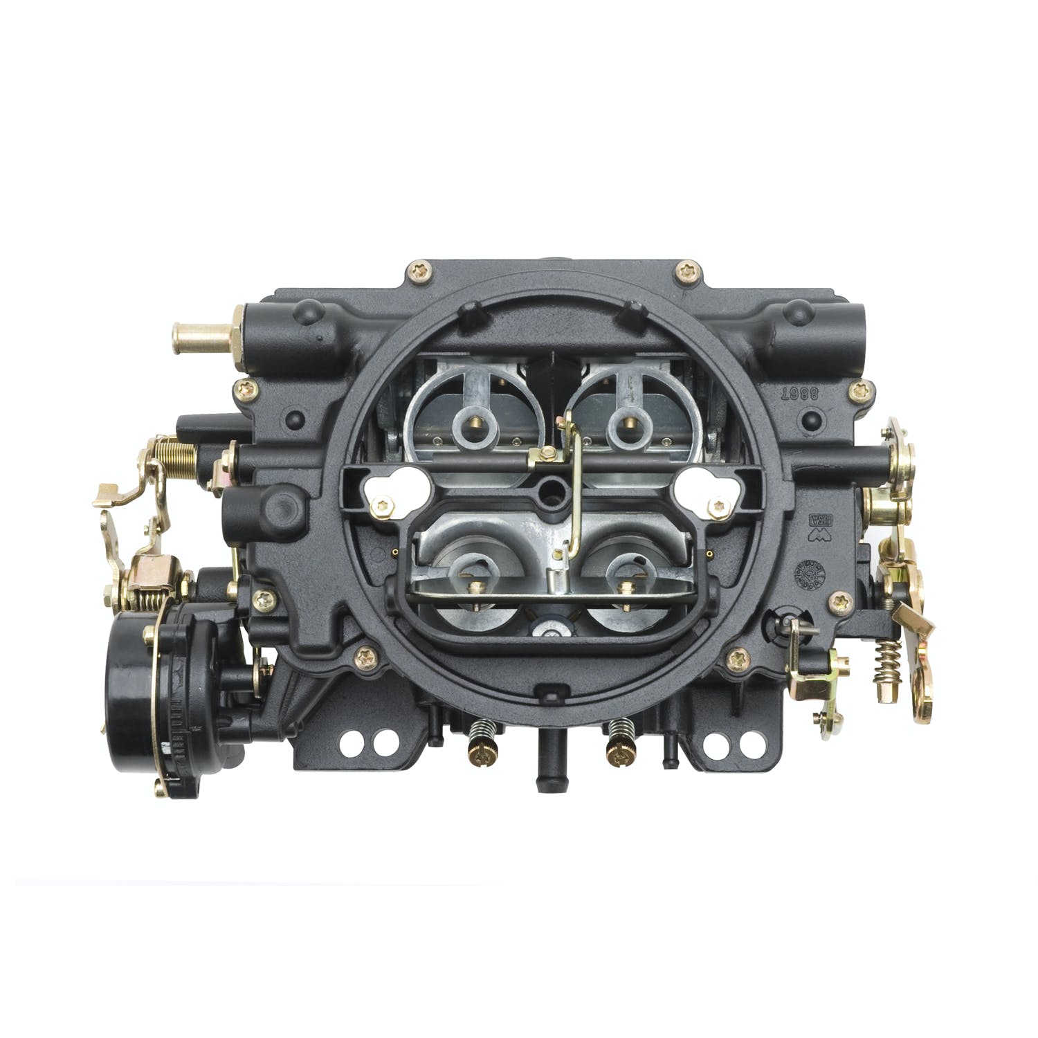 Edelbrock 14063 Performer Series 600 CFM Carburetor with Electric Choke in Black (non-EGR)
