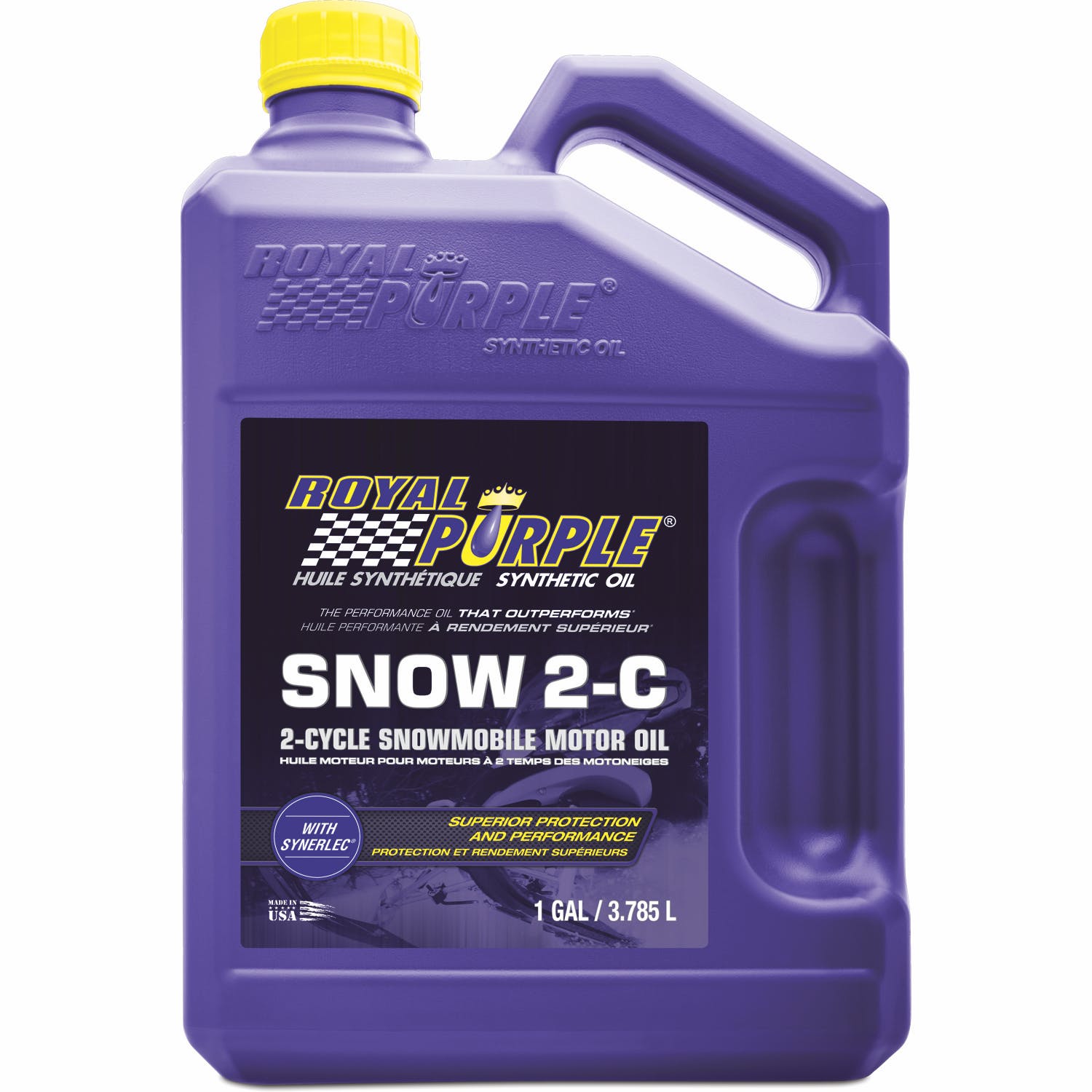 Royal Purple 04511 Snow 2-C TWIII Two Cycle Engine Oil Gal Bottle