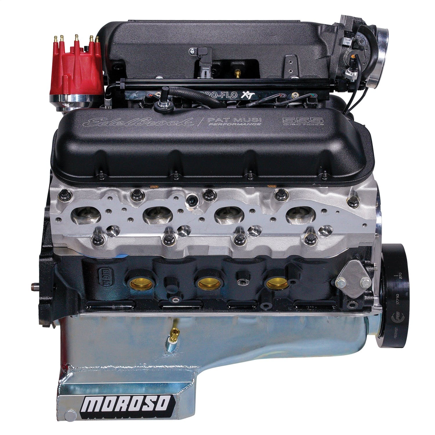 Edelbrock 49557 Edelbrock/Musi 555 Pro-Flo 4 XT EFI Big-Block Chevy Crate Engine