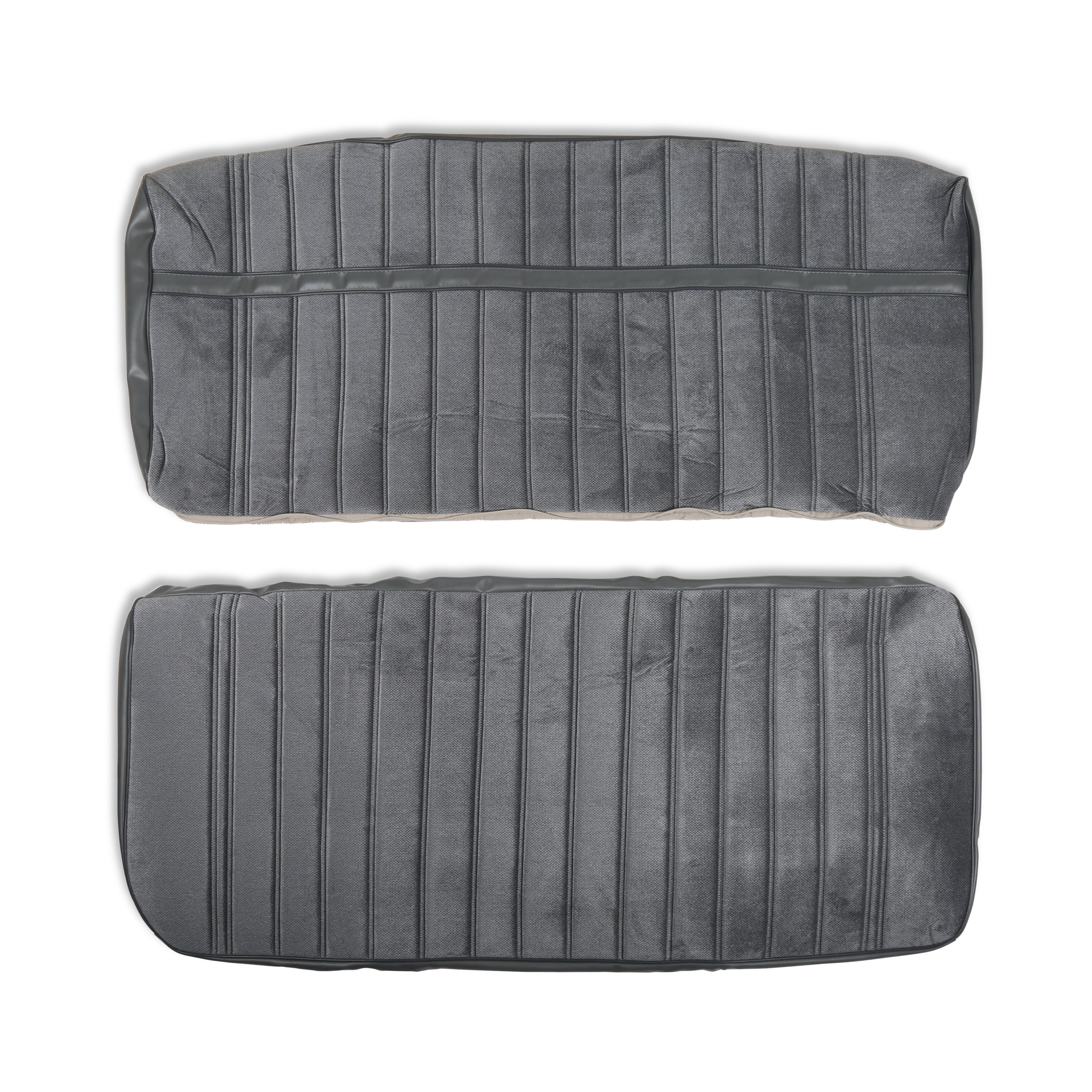BROTHERS C/K Seat Upholstery Kit - Cloth/Vinyl - Grey/Charcoal pn 05-294