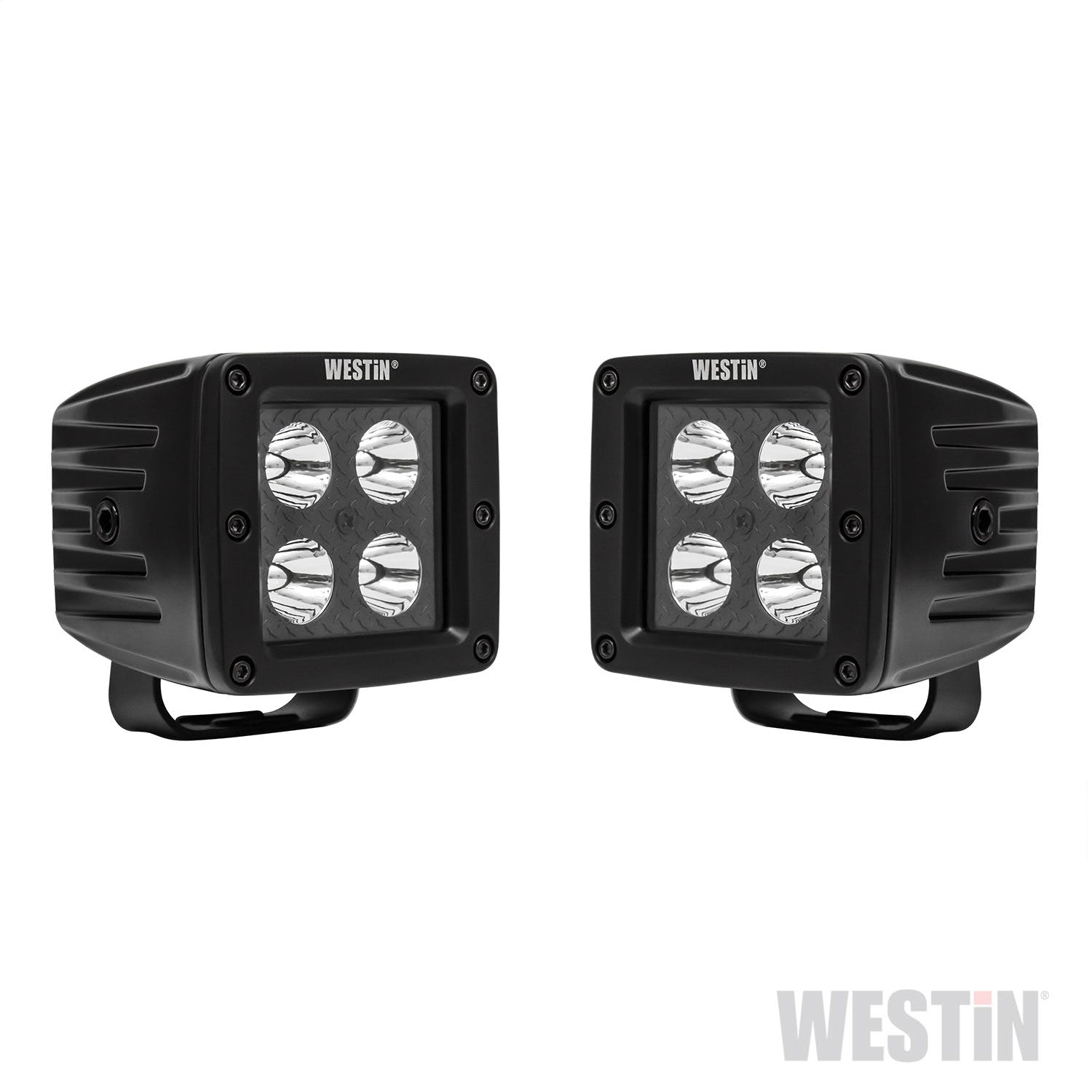 Westin Automotive 09-12205A-PR HyperQ B-FORCE LED Auxiliary Lights Black