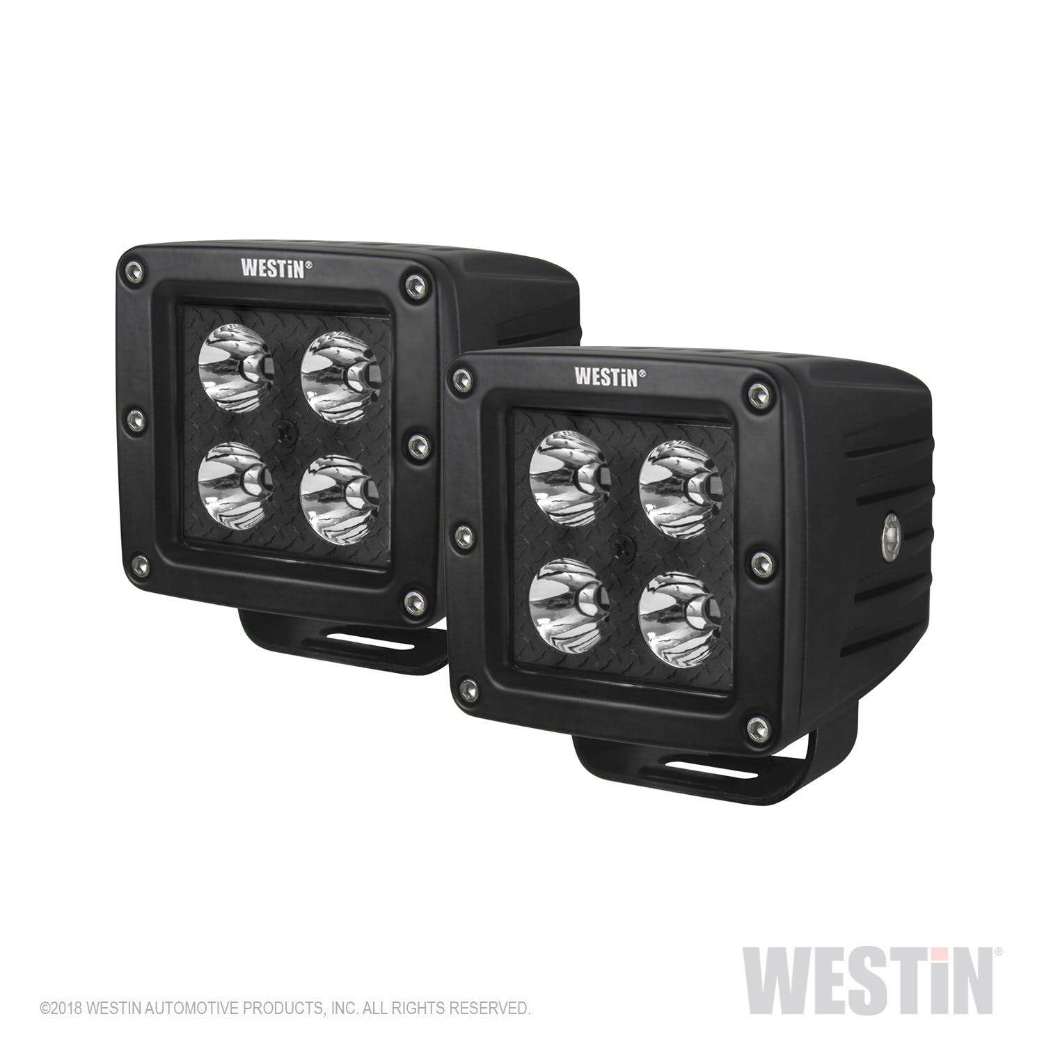 Westin Automotive 09-12205B-PR HyperQ B-FORCE LED Auxiliary Lights Black