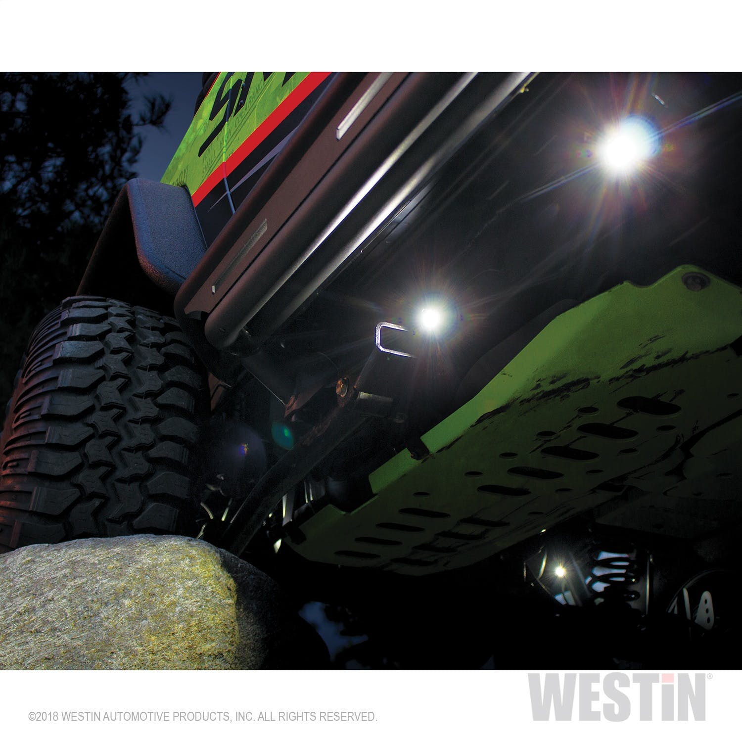 Westin Automotive 09-80015 LED Rock Light Kit Black