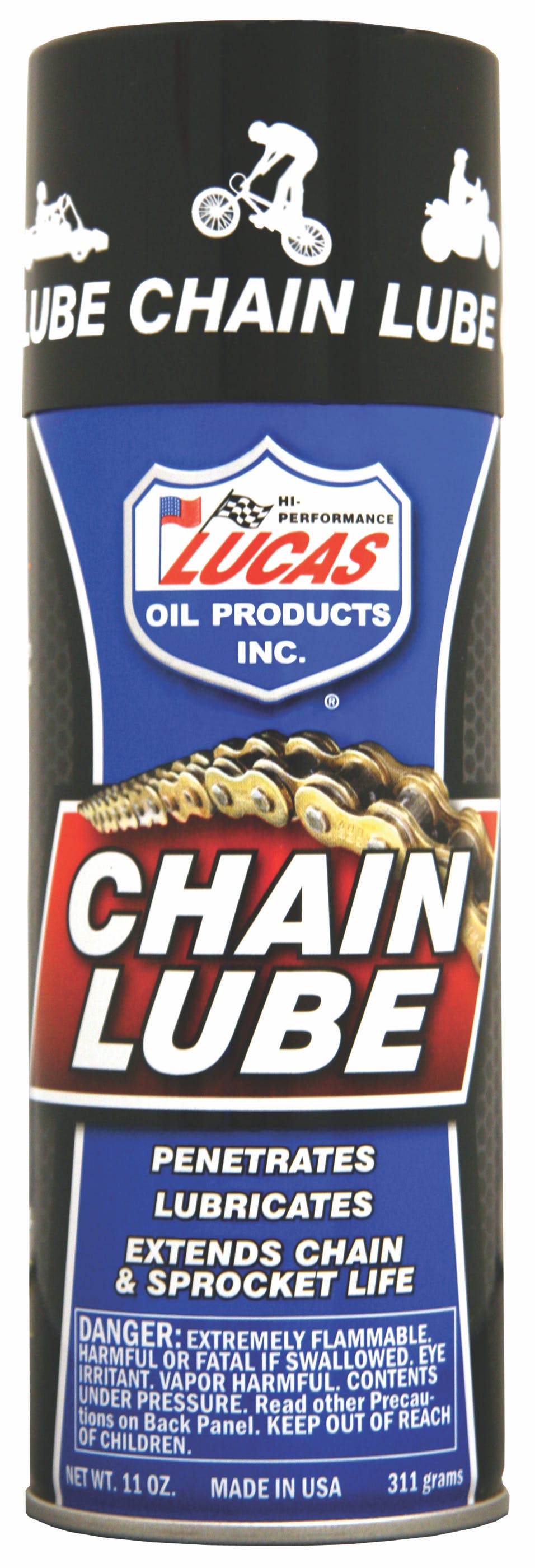 Lucas OIL Aerosol Penetrant/Chain Lube (11 OZ) 20393