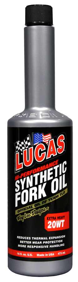 Lucas OIL Synthetic Fork Oil Extra Heavy 20wt. (16 OZ) 20779