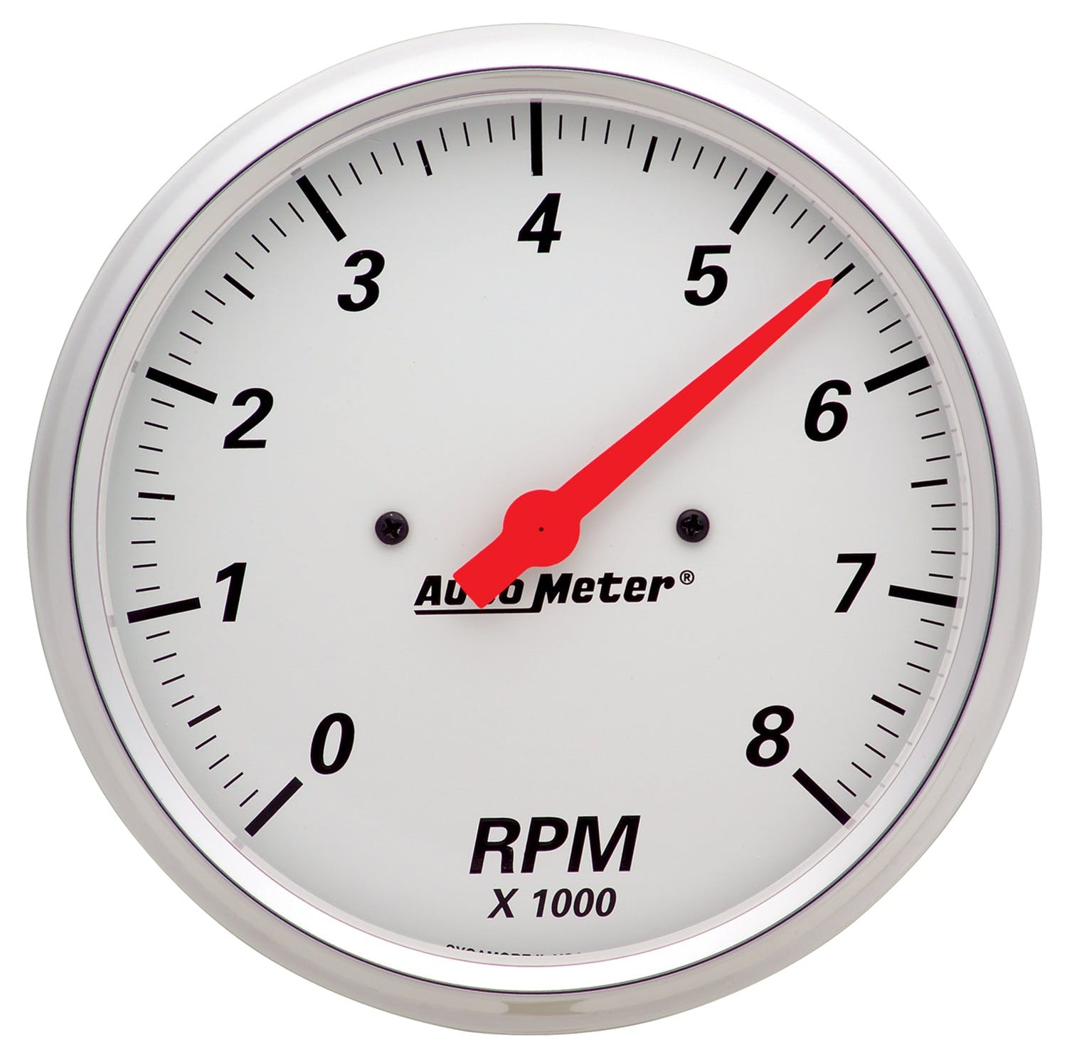 AutoMeter Products 1399 Tach 8 000 Rpm Arctic White