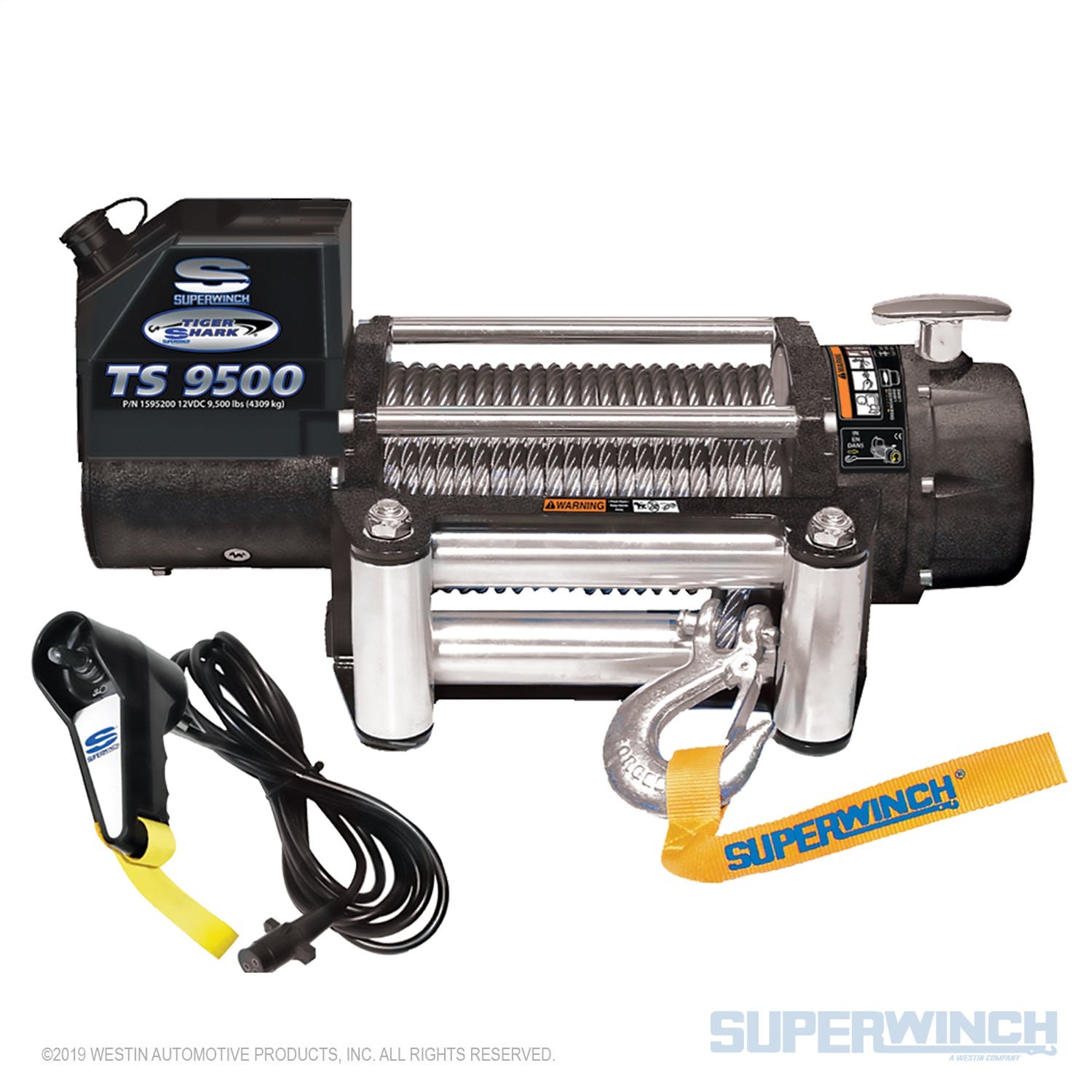 Superwinch 1595200 Tiger Shark 9500 Winch