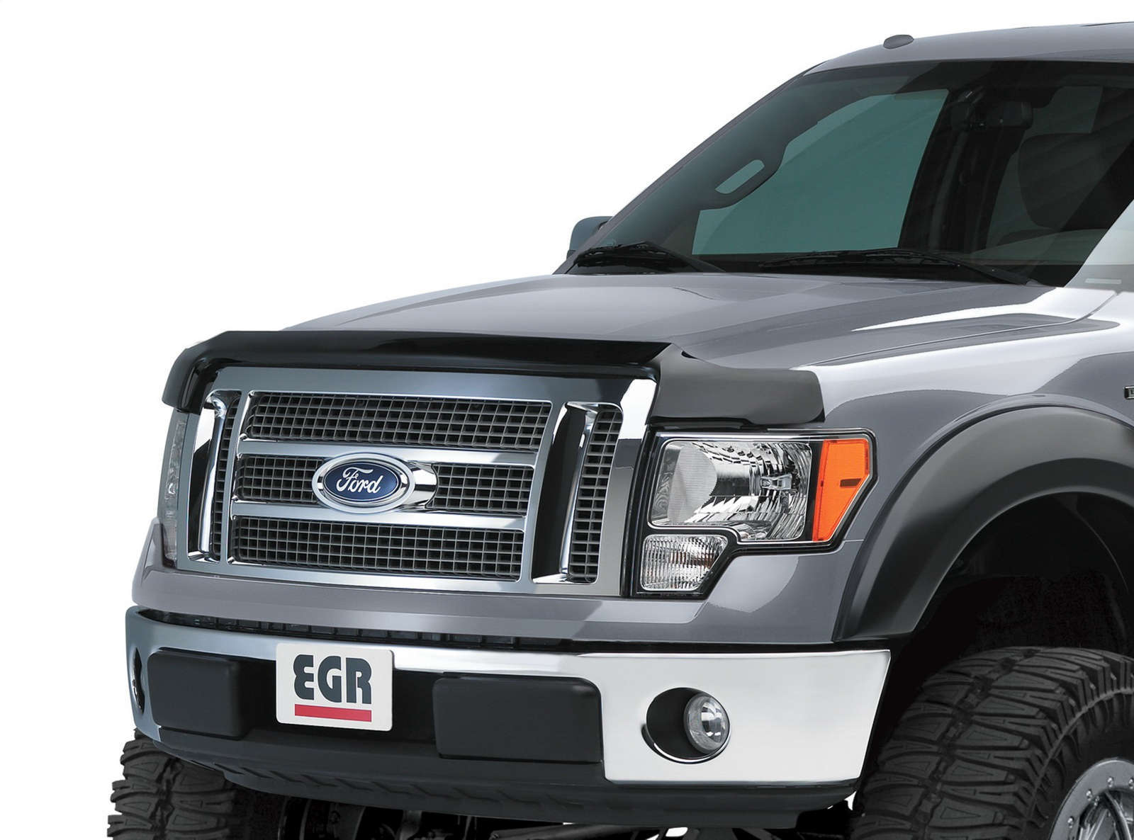 EGR Superguard hood guard dark smoke 16-19 Ford Explorer