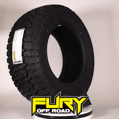 FURY Off Road Country Hunter RT33X12.50R18LT RT F Load Tire RTF33125018A