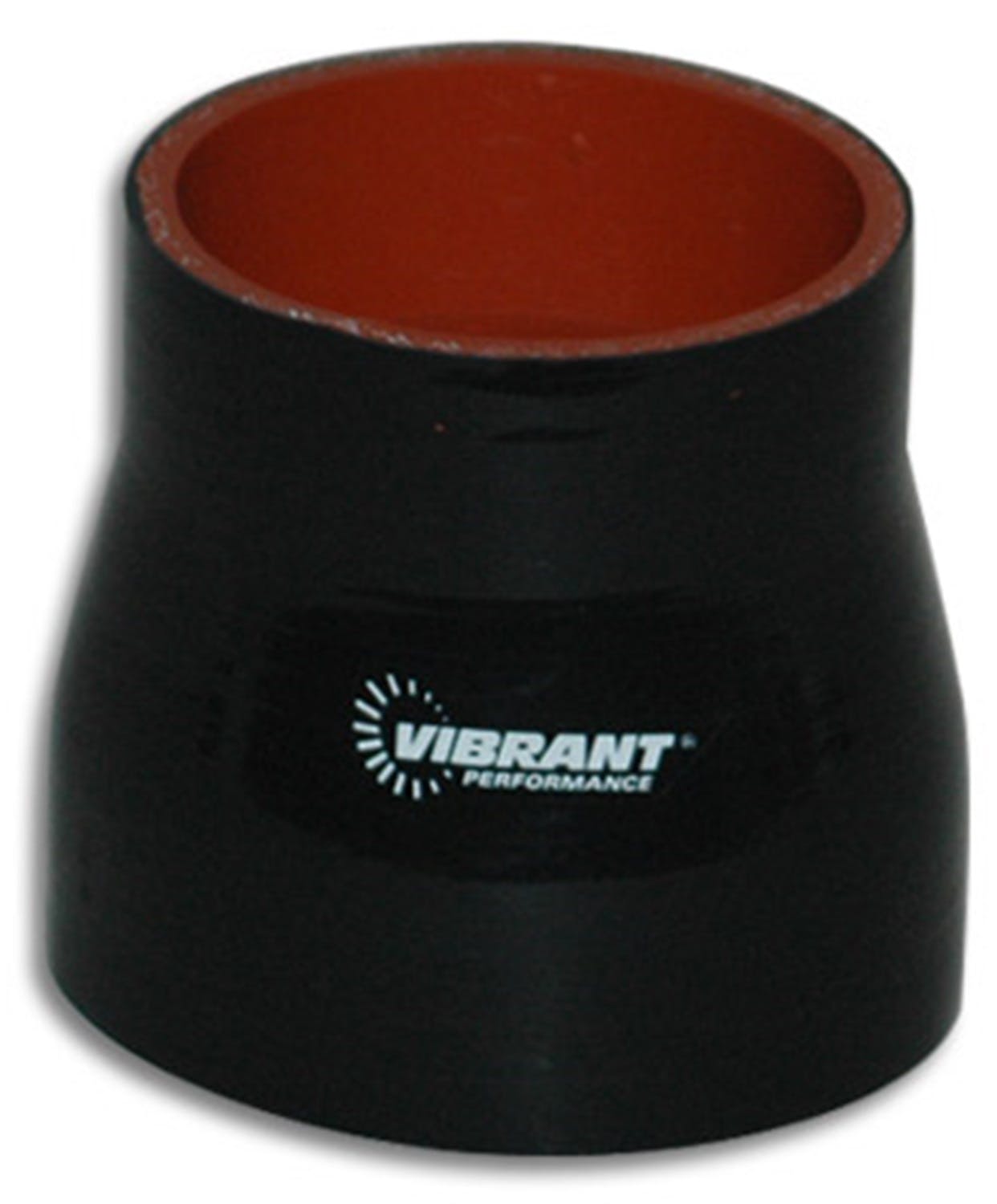 Vibrant Performance 2767 4 Ply Reducer Coupling, 1.75 inch x 2 inch x 3 inch Long - Black