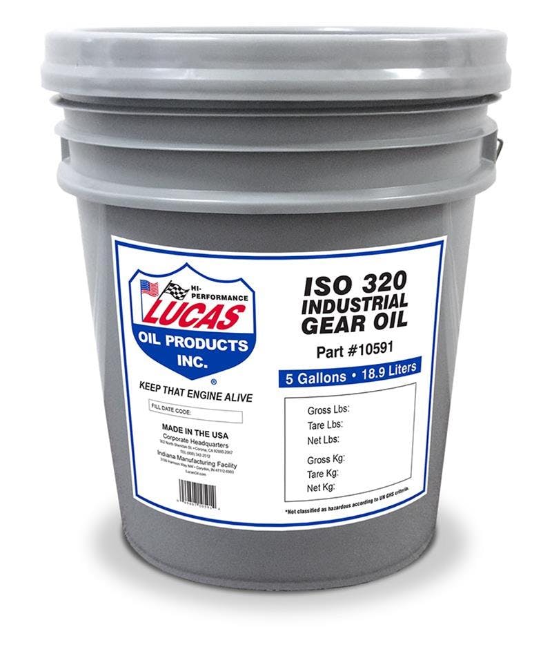 Lucas OIL ISO 320 Industrial Gear Oil 10591