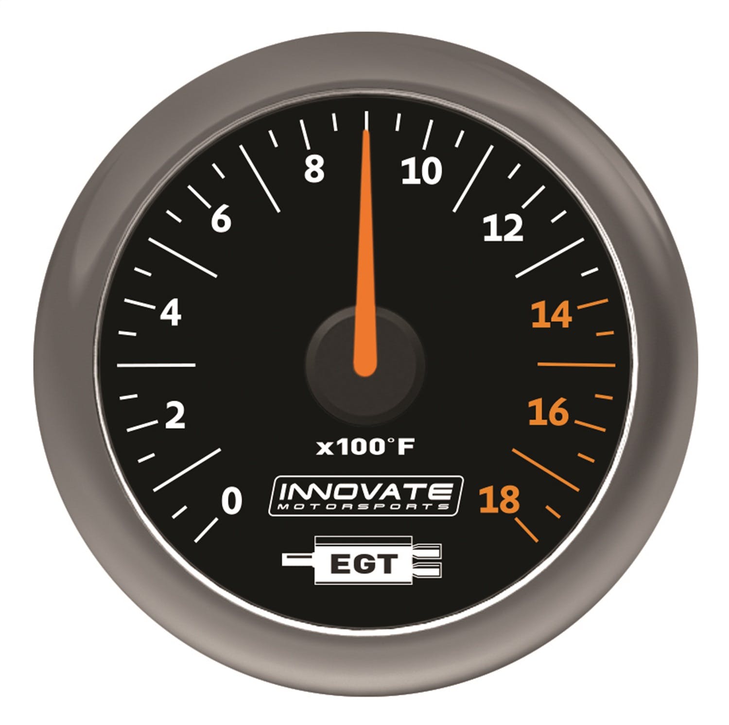Innovate Motorsports 3865 MTX Analog Exhaust Gas Temperature (EGT) Gauge Kit Black Dial