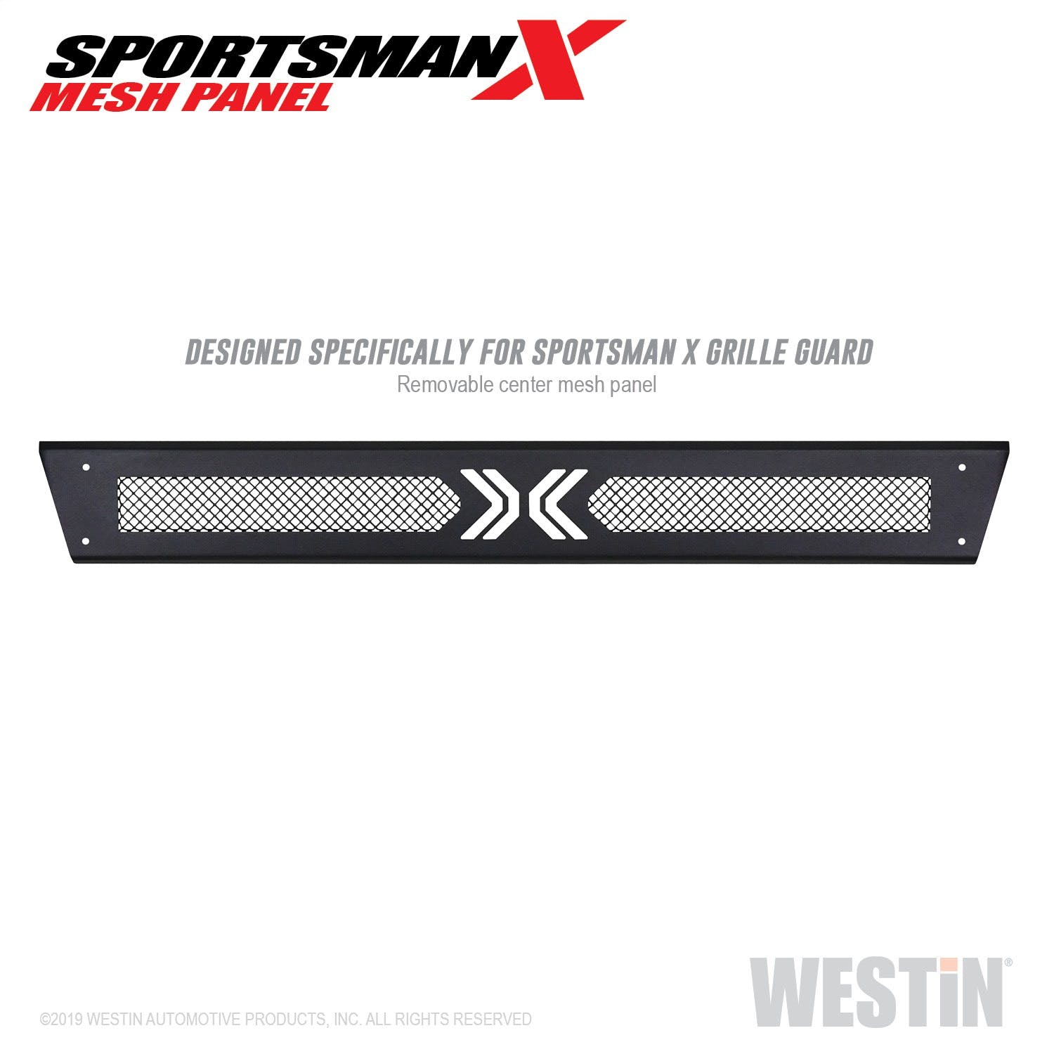 Westin Automotive 40-13005 Sportsman X Mesh Panel Textured Black