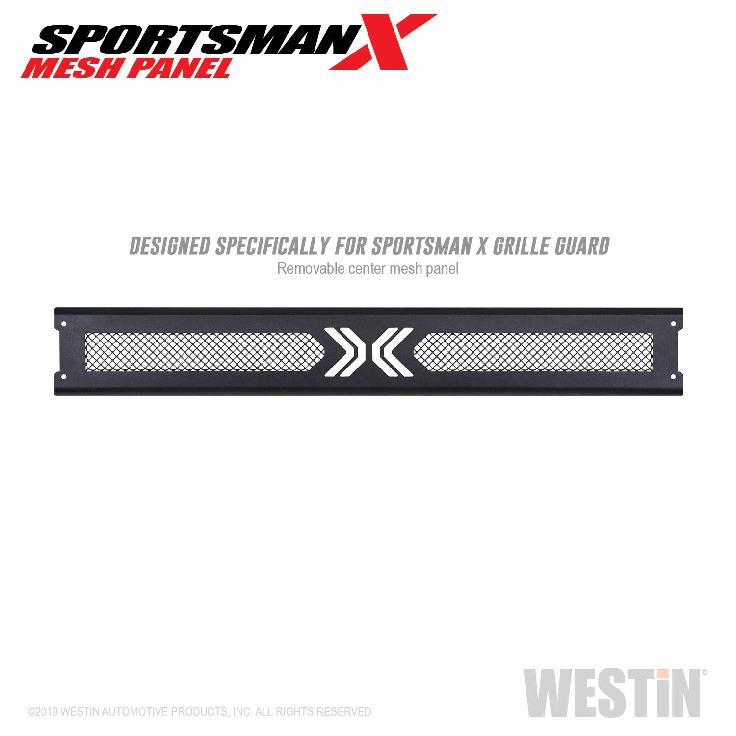 Westin Automotive 40-13015 Sportsman X Mesh Panel Textured Black