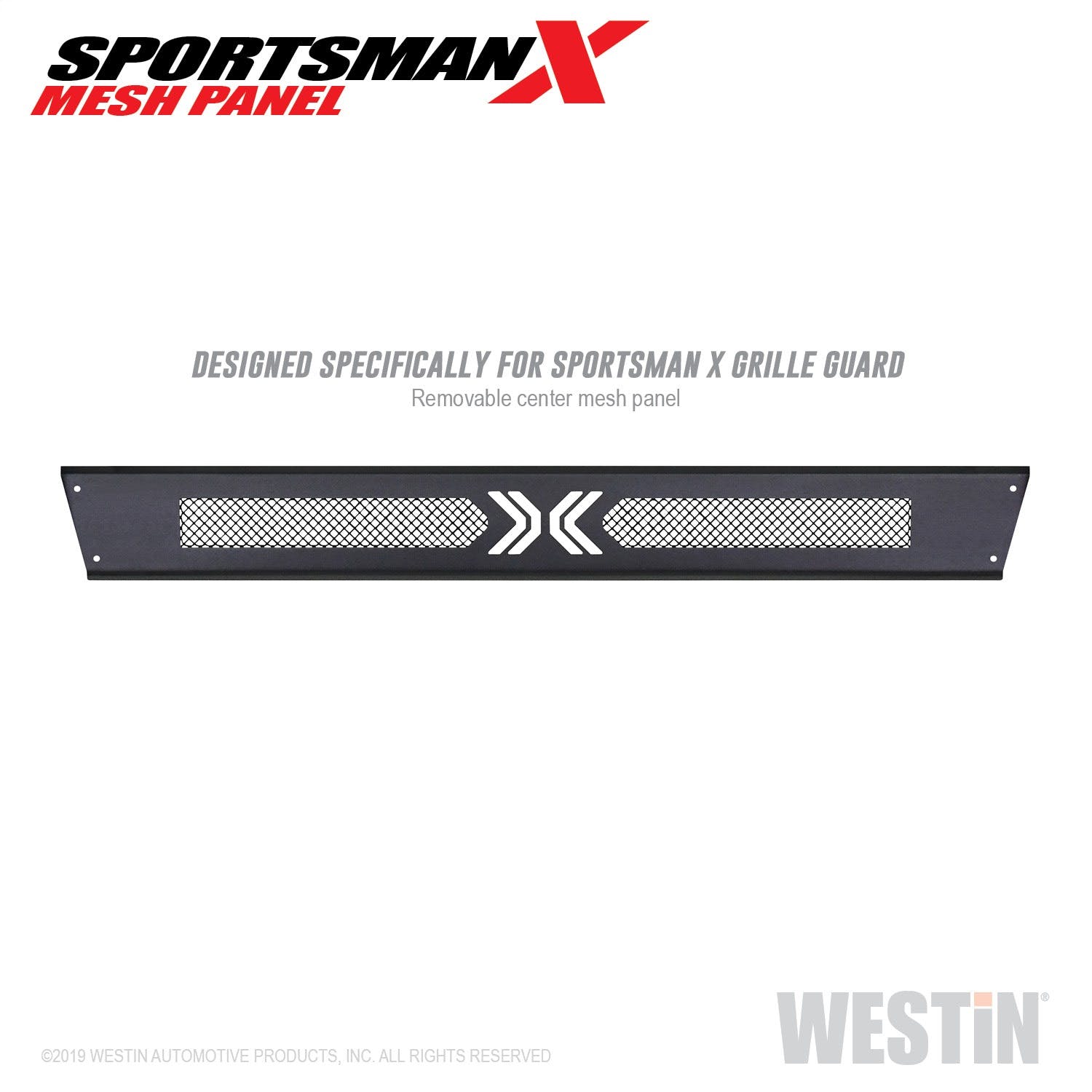 Westin Automotive 40-13025 Sportsman X Mesh Panel Textured Black