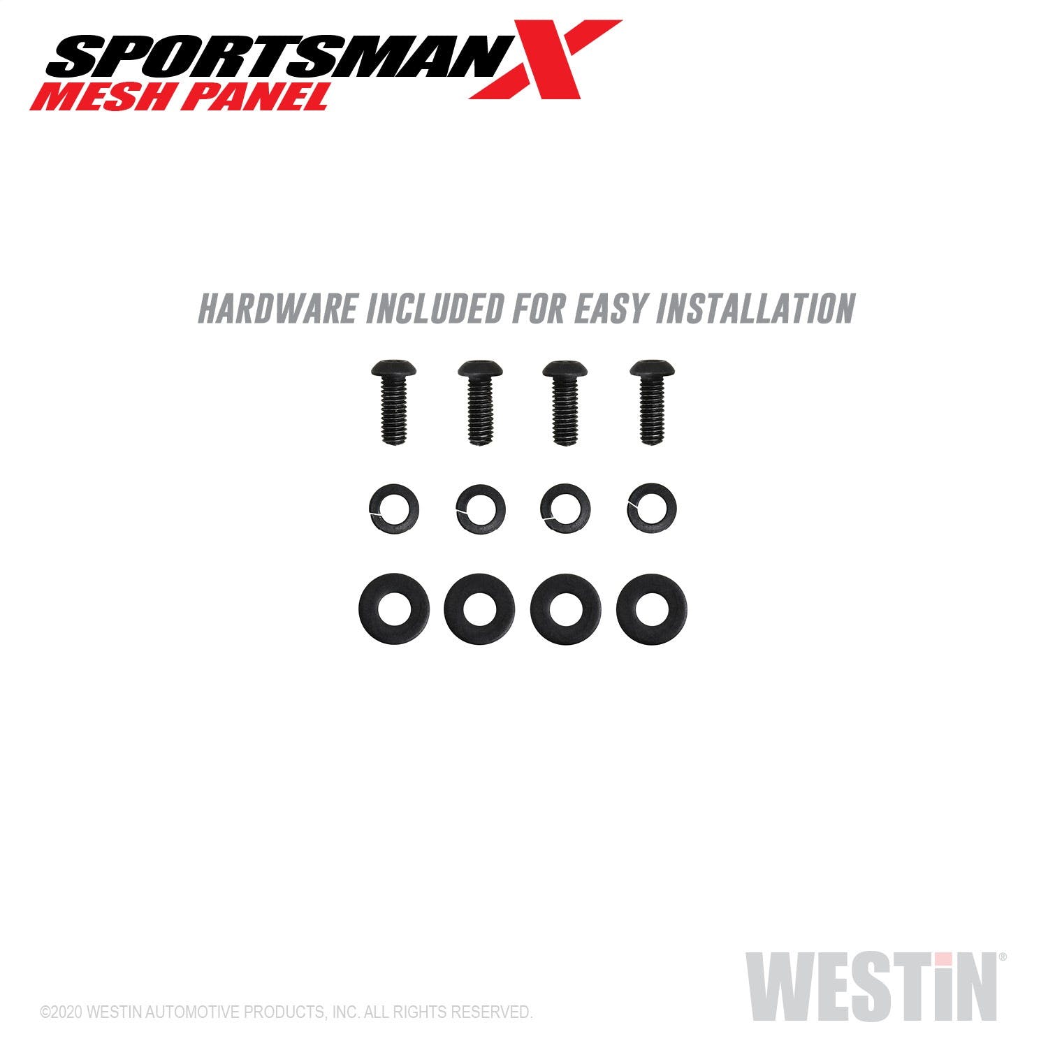 Westin Automotive 40-13035 Sportsman X Mesh Panel, Textured Black