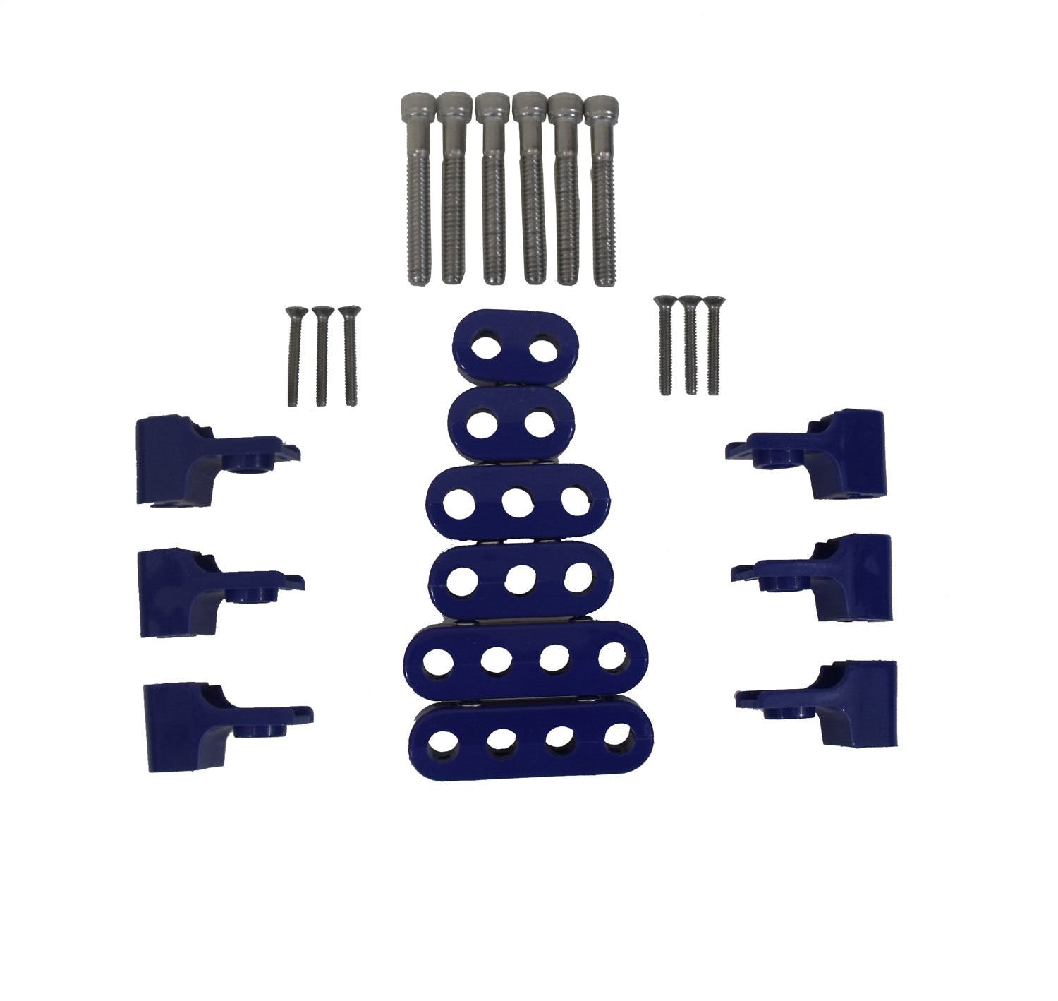Taylor Cable Products 42560 7-8mm Horizontal Wire Loom Kit blue