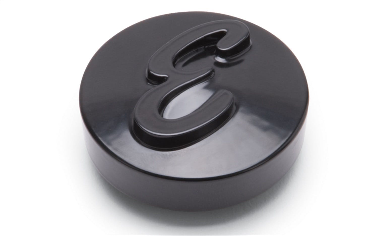 Edelbrock 4270 E Logo Black Anodized Nut for Pro-Flo Universal 14 Round Air Cleaners