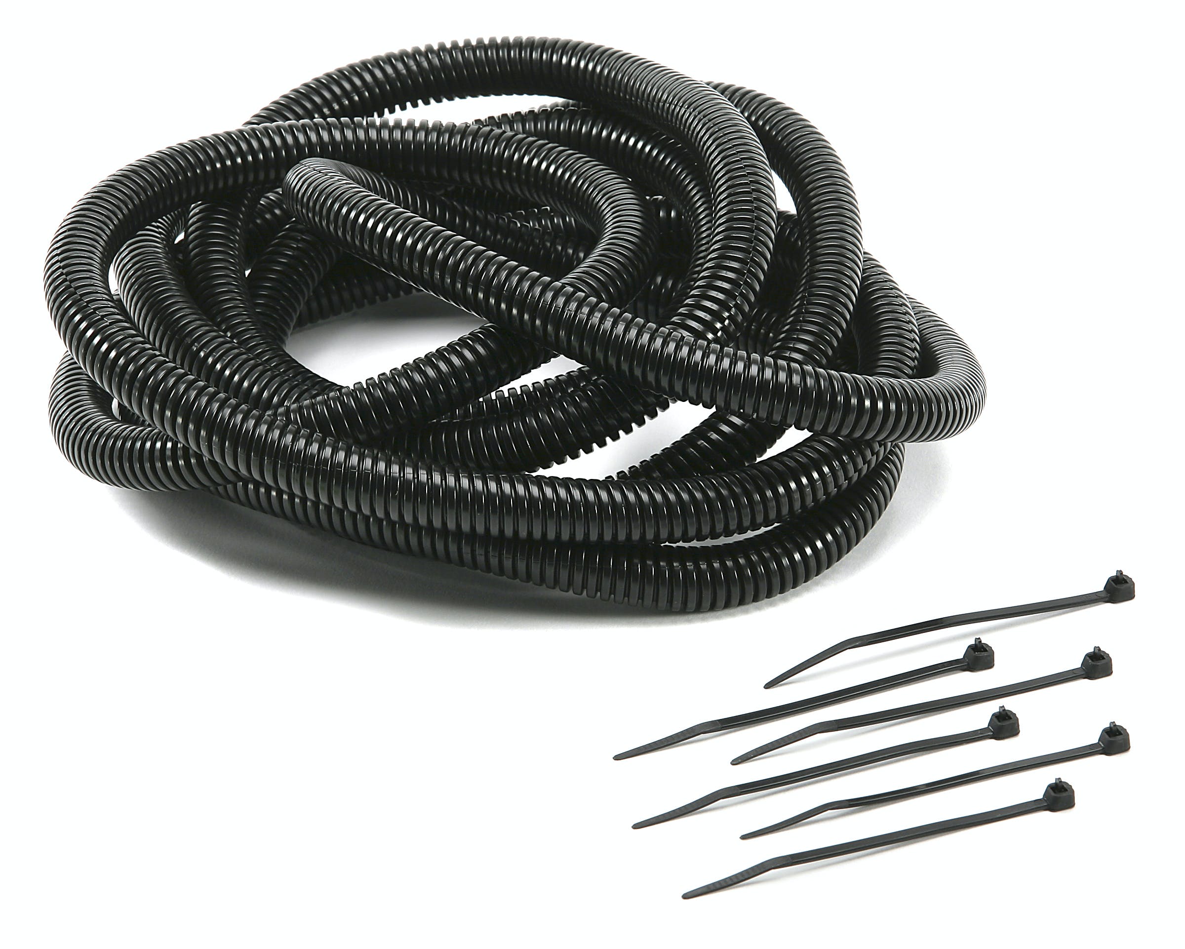 Mr. Gasket 4505 WIRE COVER KIT 8L X 3/8 BLK