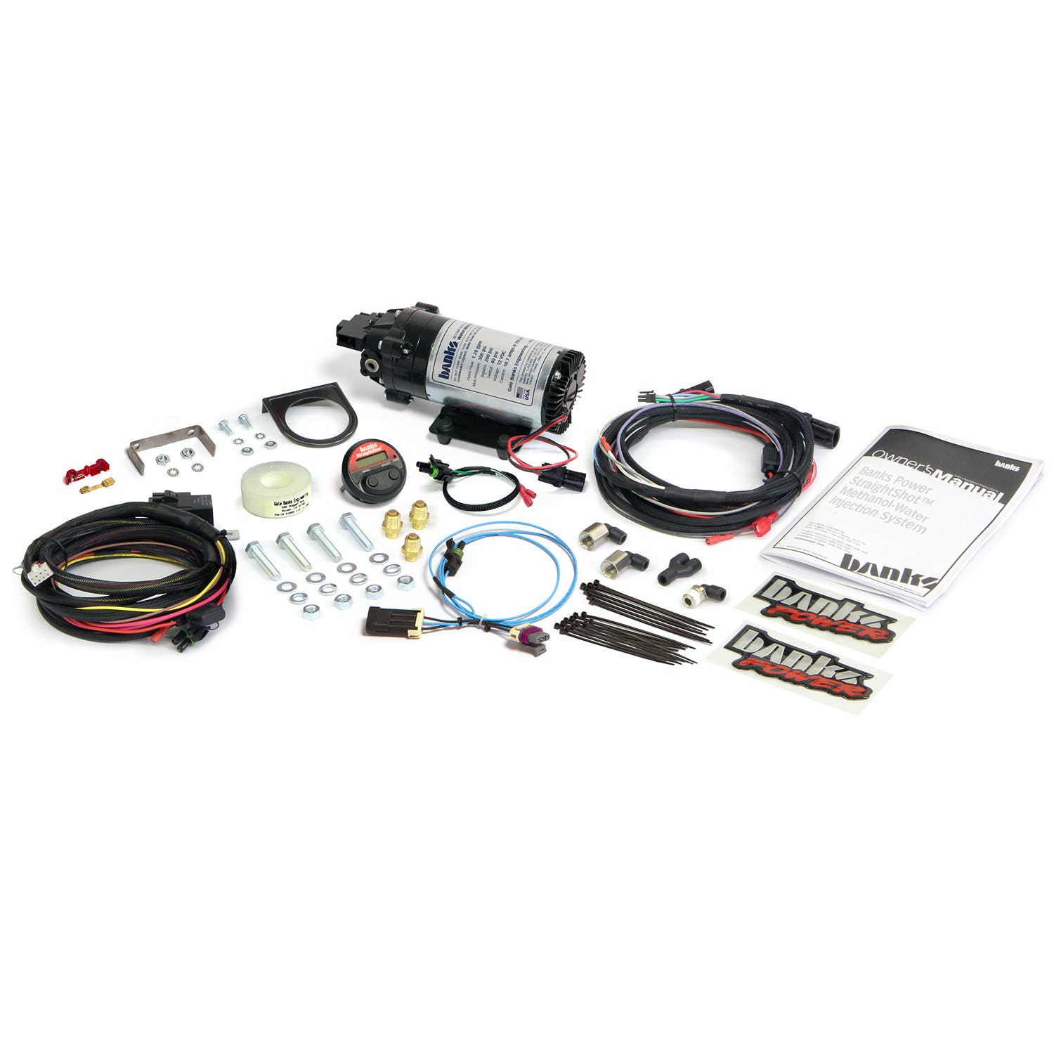 Banks Power 45150 Straight-Shot-Water-Methanol Injection System-2001-10 Chevy 6.6L; LB7-LMM