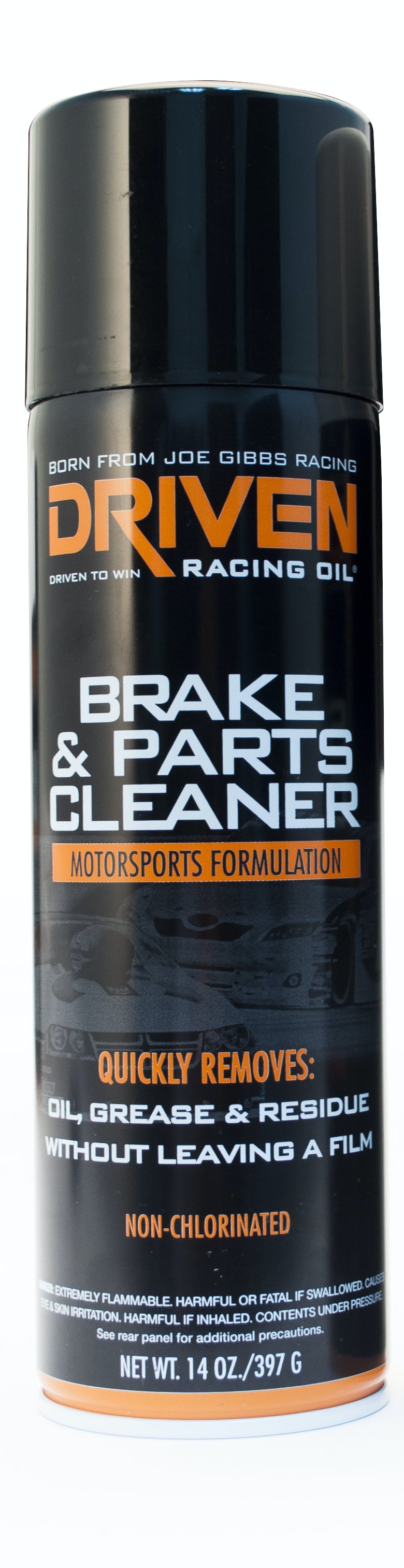Driven Racing Oil 50020 Non-Chlorinated Brake and Parts Cleaner (397g Aerosol Can)