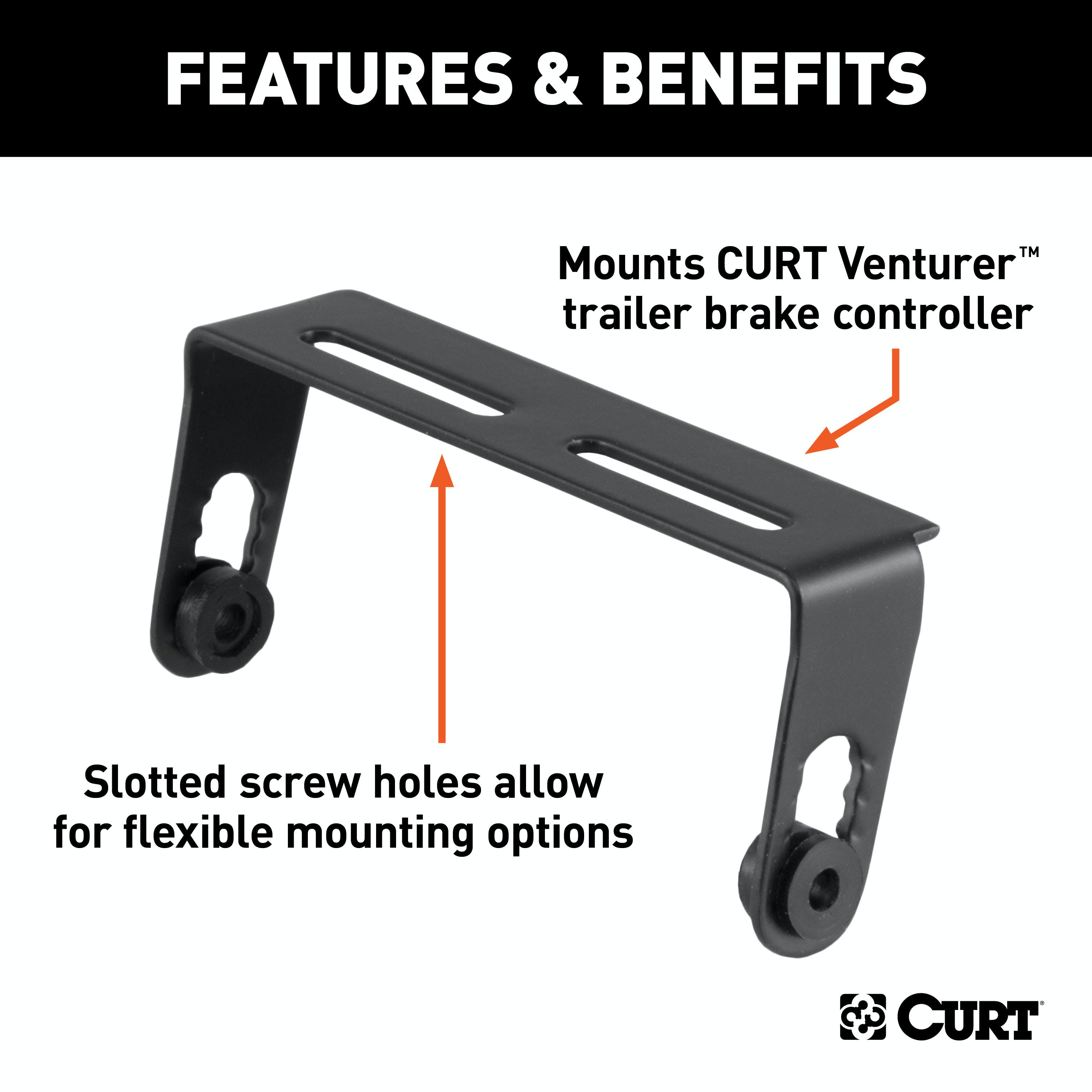 CURT 51114 Venturer Trailer Brake Controller Mounting Bracket