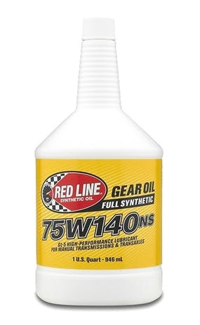 Red Line Oil 57104 Full Synthetic 75W140NS GL-5 Gear Oil (1 quart)