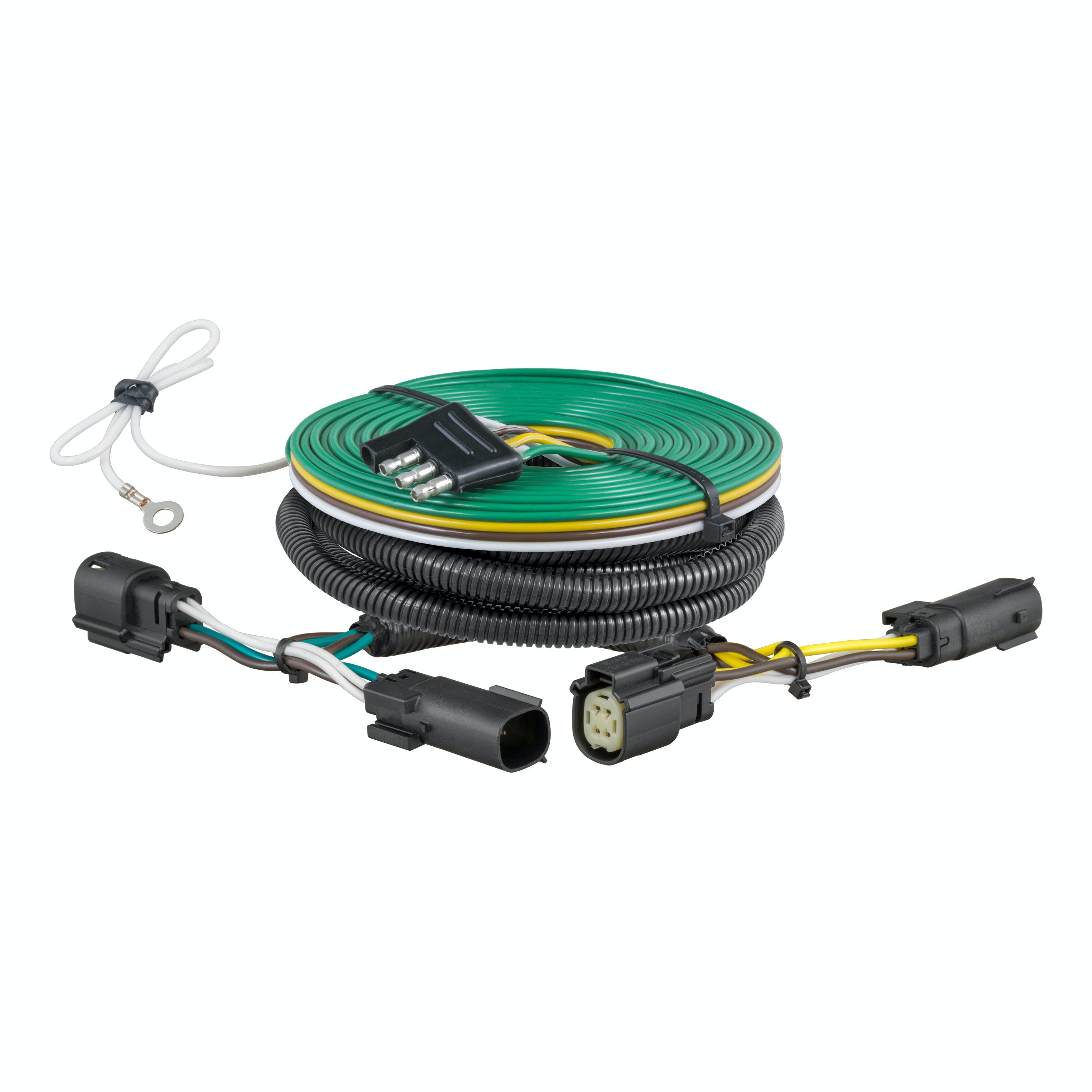 CURT 58974 Custom Towed-Vehicle RV Wiring, Select Chevrolet Equinox with LED Taillights