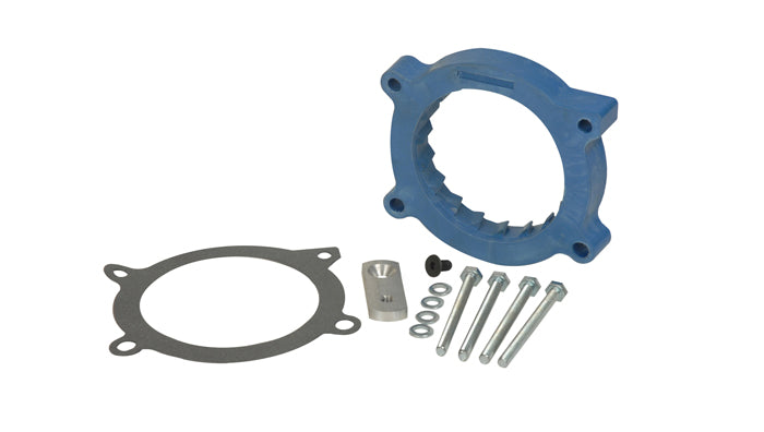 Throttle Body Spacer 1 Inch Chevy/GM SUV 07-14 Blue Volant