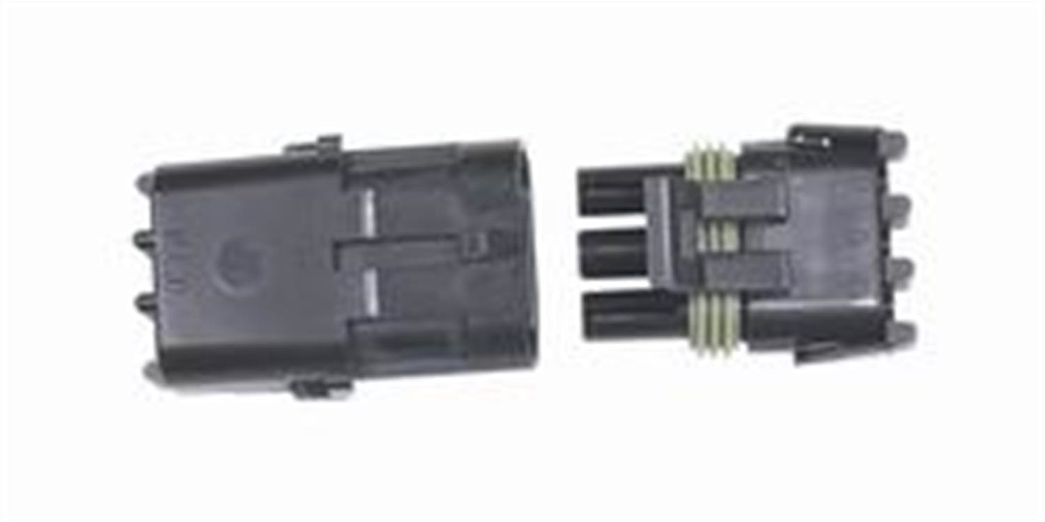 MSD Performance 8172 Connector, 3-Pin Weathertight, 1/Card