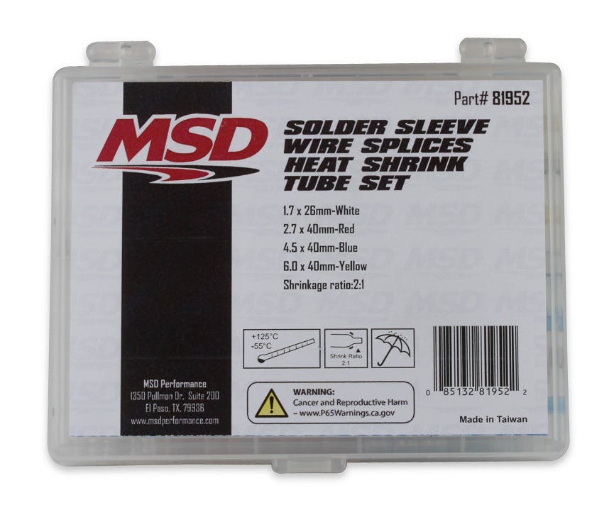 MSD Performance 81952 MSD Solder Sleeve Wire Splice Kit