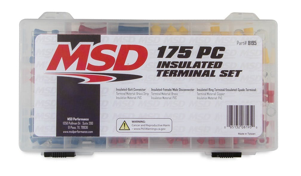 MSD Performance 8195 MSD Insulated Terminal Connector Kit