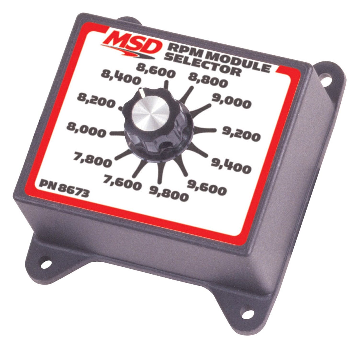 MSD Performance 8673 Selector Switch, 7.6K-9.8K