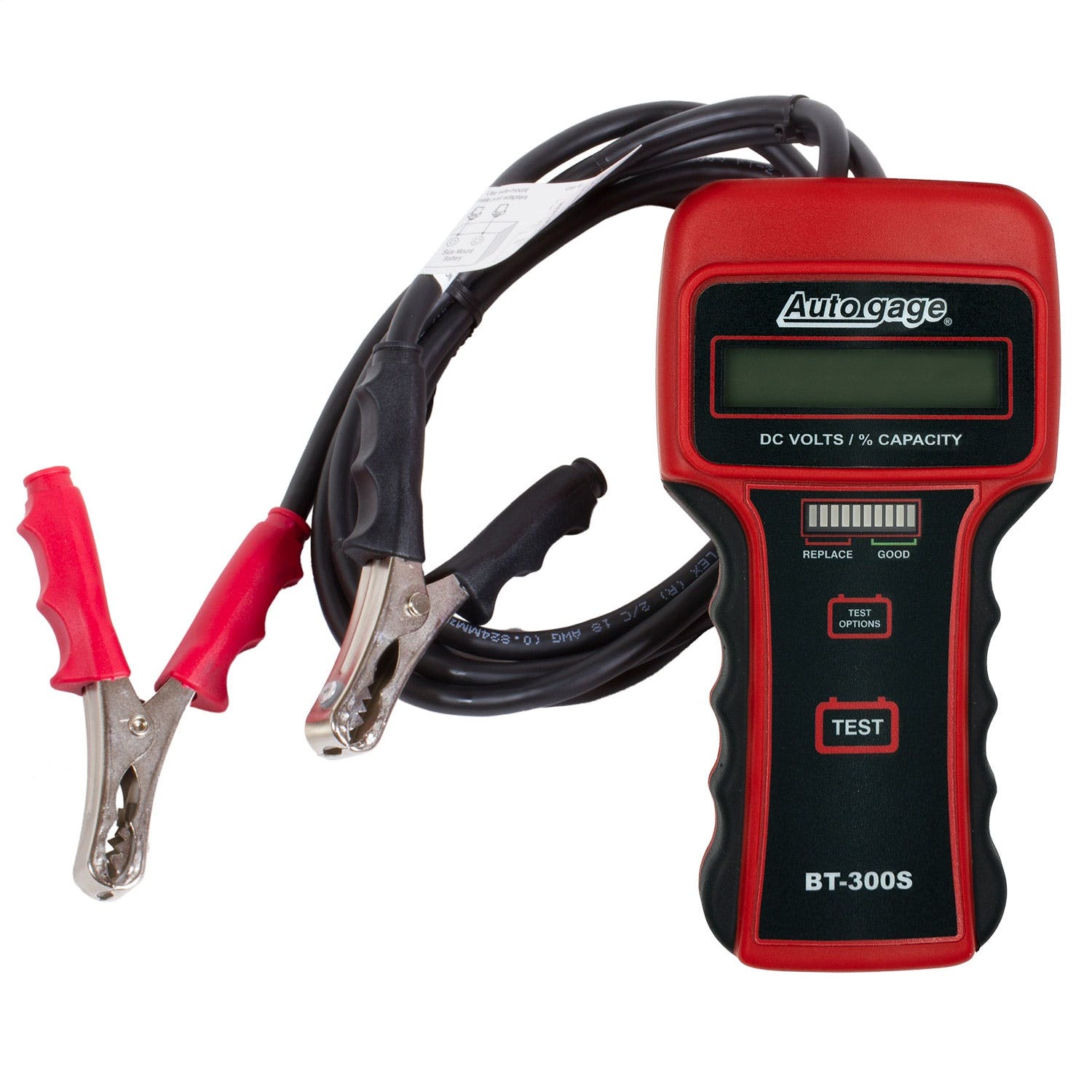 AutoMeter Products BT-300S Battery Tester, 12V, Autogage