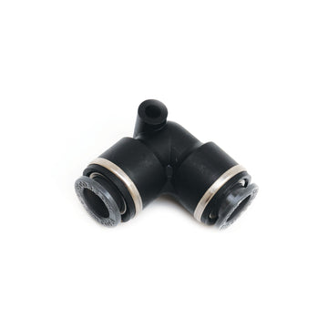 AccuAir Suspension 90 degree 3/8inch tube elbow Push-to-Connect Both Sides AA-3652
