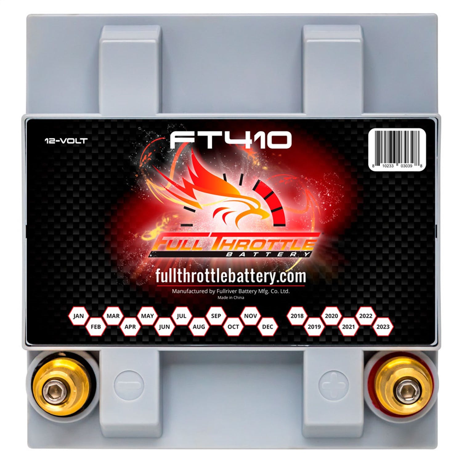 Fullriver Battery FT410 Full Throttle 12V Power Sports Battery