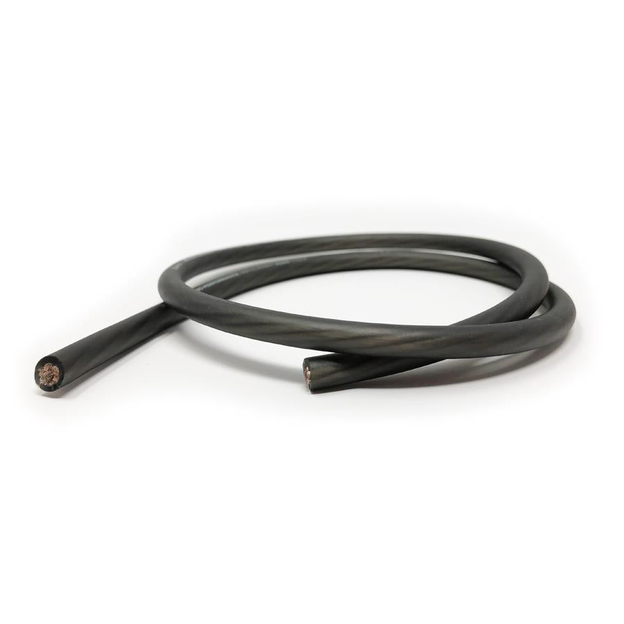 iConnects Pure Copper 8AWG Black SOLD BY THE FOOT ICPRO8BK
