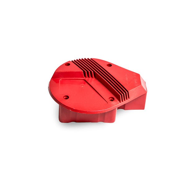 Top Street Performance JM6906R HEI Distributor Super Coil Cover, Red
