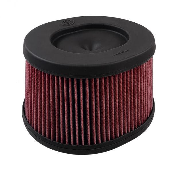 S&B Filters KF-1080 Air Filter Cotton Cleanable For Intake Kit 75-5132/75-5132D