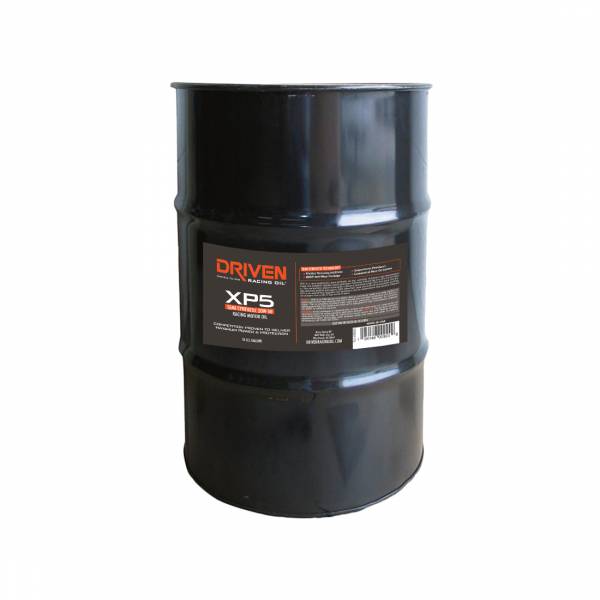 Driven Racing Oil 00920 XP5 20W-50 Semi-Synthetic Racing Oil (54 gal. drum)