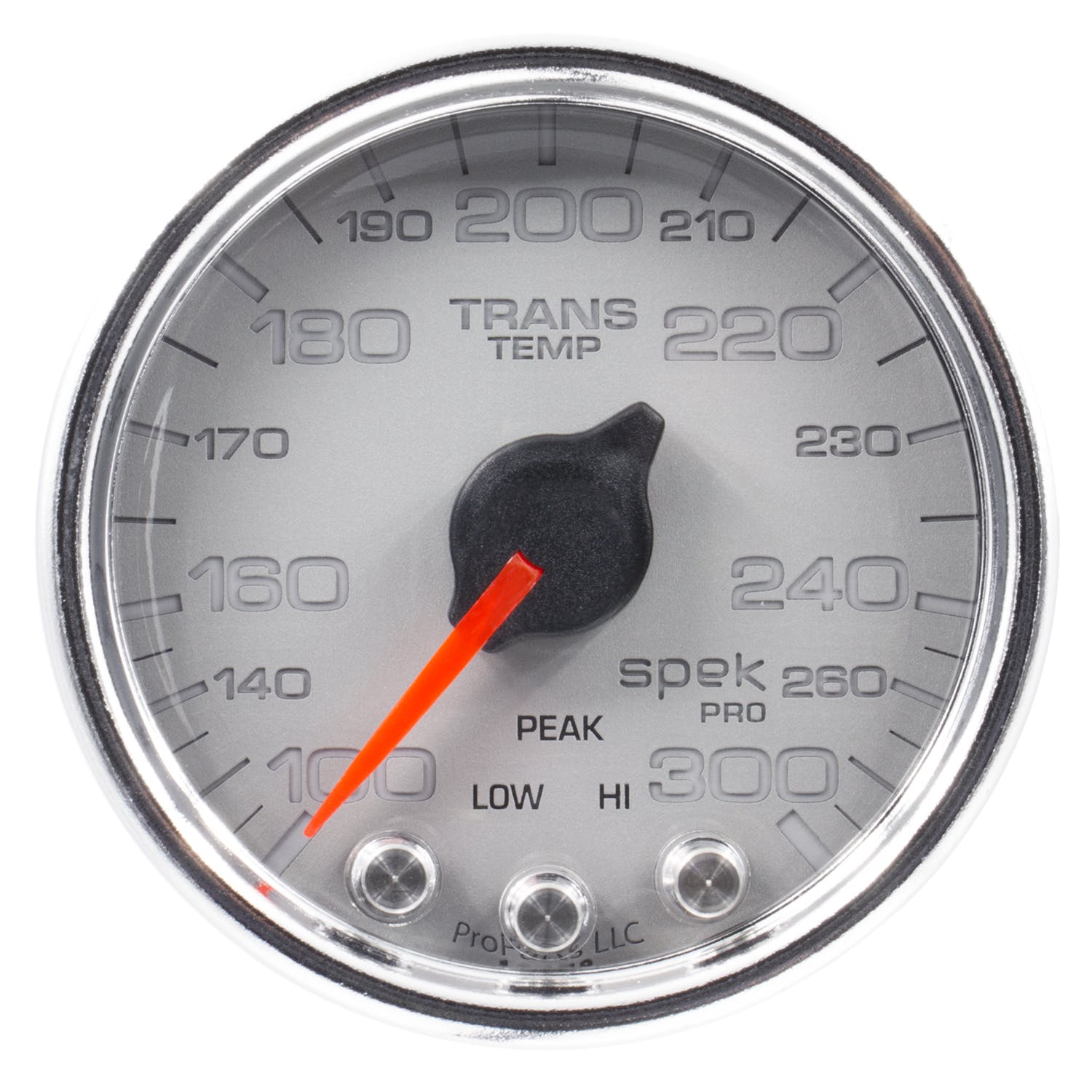 AutoMeter Products P34221 Trans Temperature Gauge 2 1/16 300° F, Stepper Motor Silver