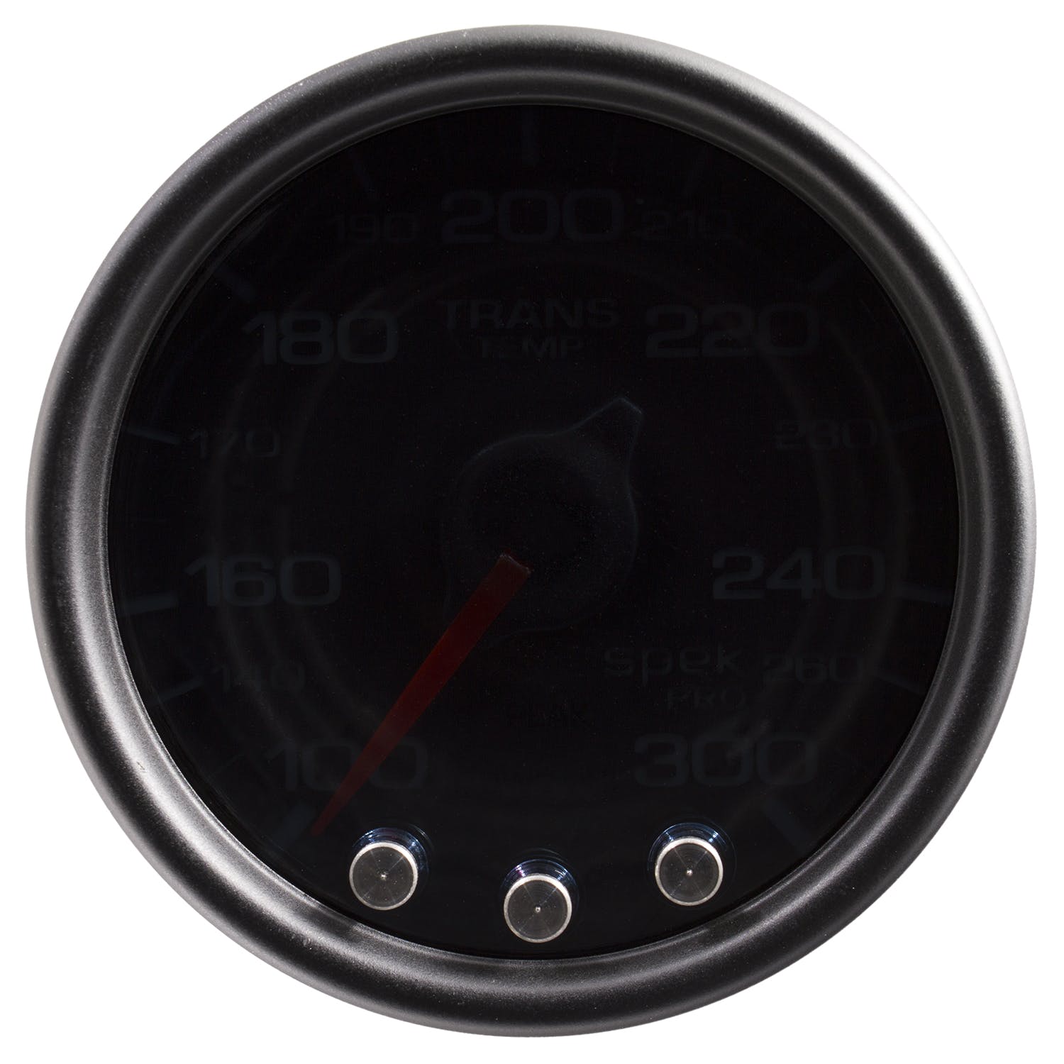 AutoMeter Products P34252 Trans Temperature Gauge 2 1/16 300° F, Stepper Motor Black